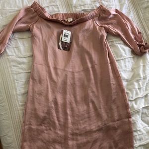 Off the shoulder dress